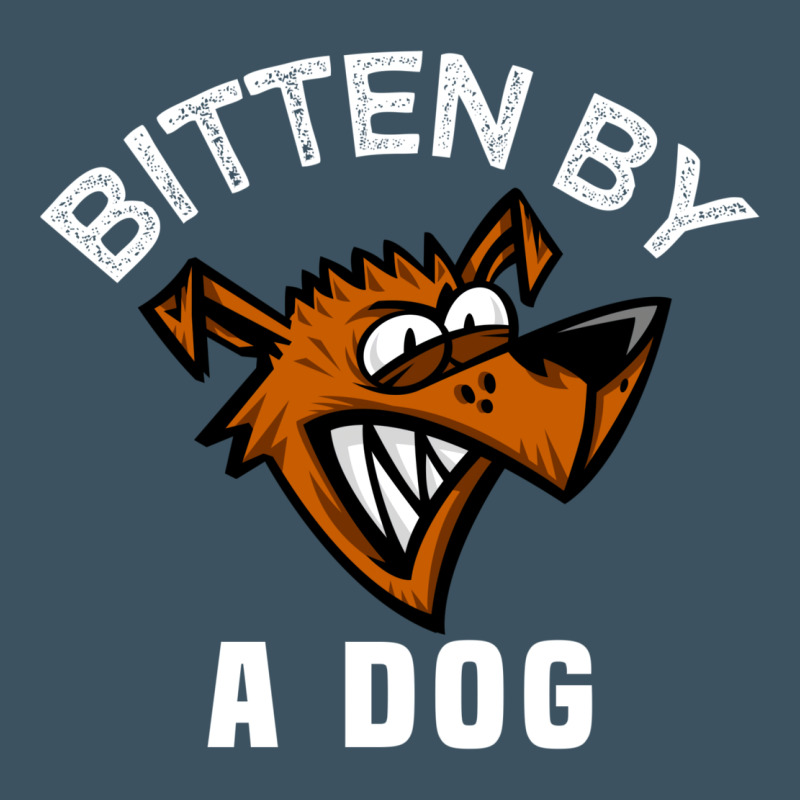 Bitten By A Dog Angry Dog Bite Funny Gift Urban Heavy Tee by lanVoArt | Teevron
