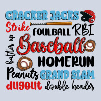 Baseball Typography Words Premium Sweatshirt | Teevron