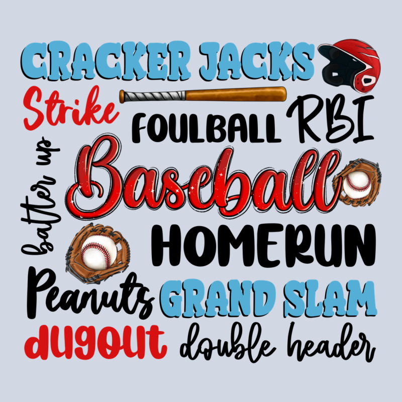 Baseball Typography Words Premium Sweatshirt by Artiststas | Teevron