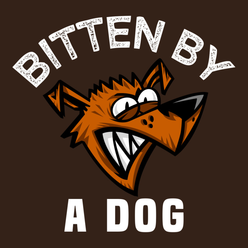 Bitten By A Dog Angry Dog Bite Funny Gift Heavy Core Tee by lanVoArt | Teevron