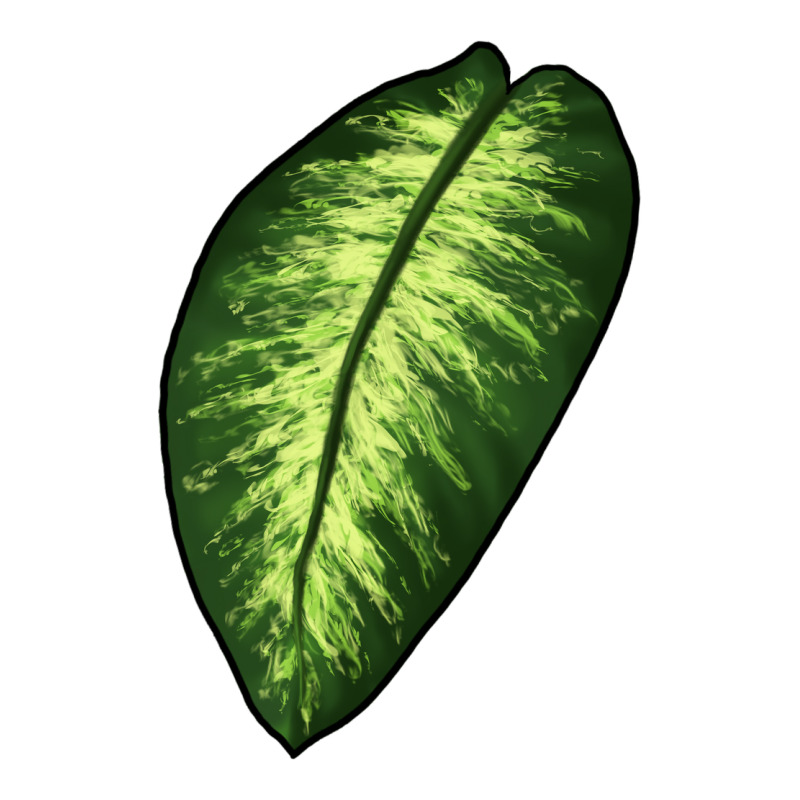 Dumb Cane Leaf Ladies Tee by LillyAllenDesigns | Teevron