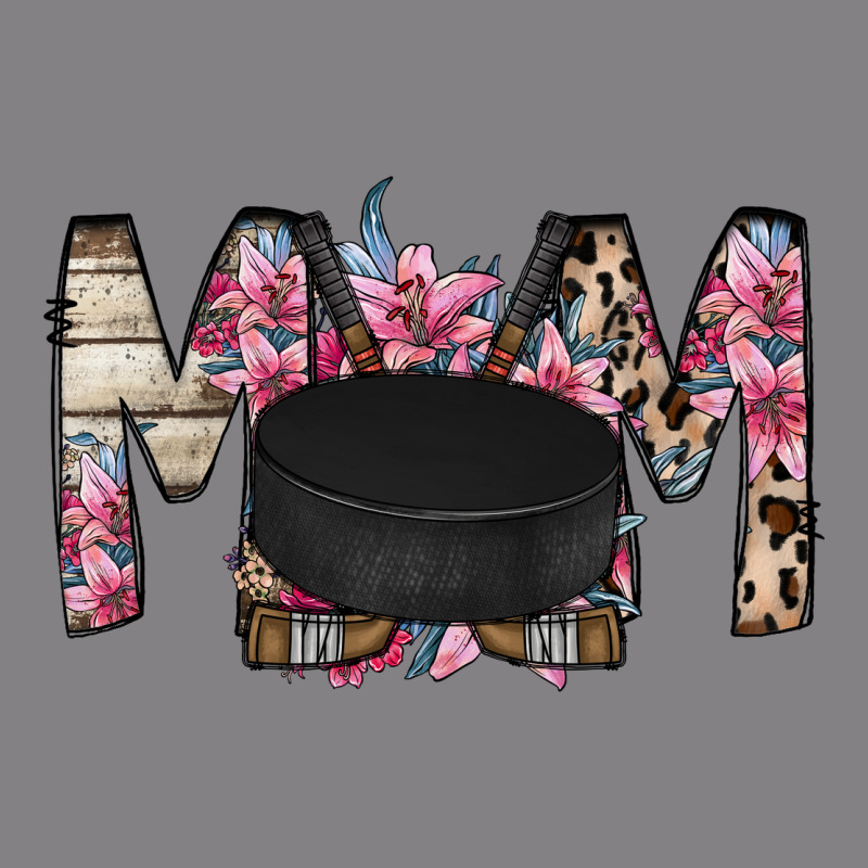 Mom Hockey Flower Heavyweight Hoodie by RacoonDesign | Teevron