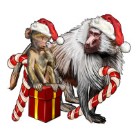 Christmas Baboon Baby And Mama | Teevron