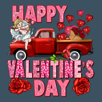 Happy Valentine's Day Red Truck Urban Heavy Tee | Teevron
