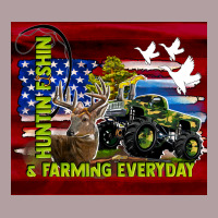 Hunting Fishing & Farming Everyday Vintage Hoodie | Teevron