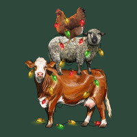 Christmas Cow Sheep And Chicken Zipper Hoodie | Teevron