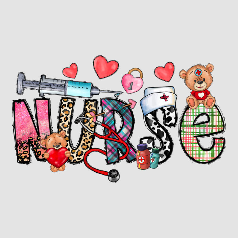 Nurse Valentines Day Premium Sweatshirt by CowhideDigitalArt | Teevron
