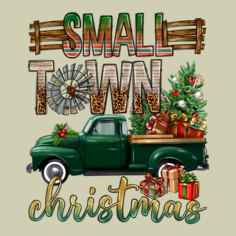 Small Town Christmas With Truck Heavy Core Tee by BundleAndBundleShop | Teevron