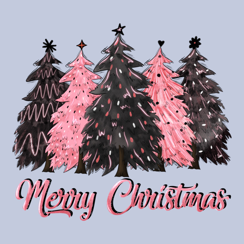 Pink Merry Christmas Long Sleeve Tee by CowGirlArtShop | Teevron