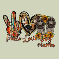 Peace Love Dog Mama Heavyweight Hoodie | Teevron