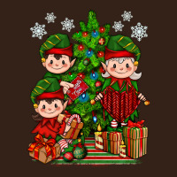 Mimi Elf, Mama Elf, Child Elf Christmas Heavy Core Tee | Teevron