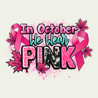 In October We Wear Pink Cancer Awareness Urban Heavy Tee | Teevron