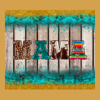 Western Turquoise Mama Urban Hoodie | Teevron