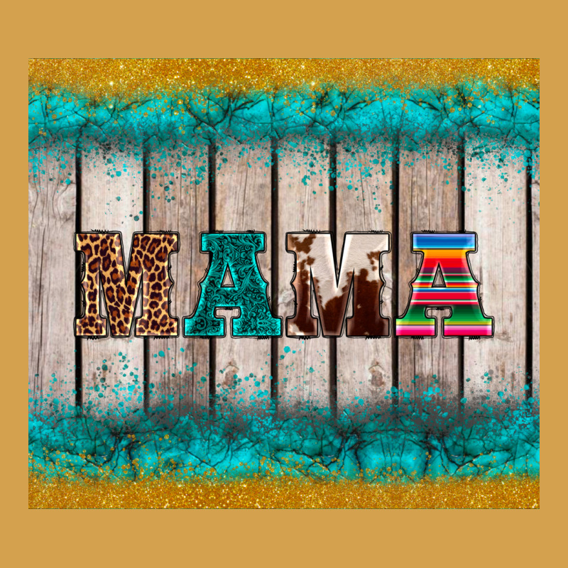 Western Turquoise Mama Urban Hoodie by BarkalooDesign | Teevron