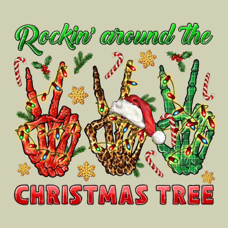 Rockin' Around The Christmas Tree Heavy Core Tee by BundleAndBundleShop | Teevron