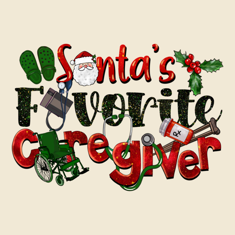 Santa's Favorite Caregiver Christmas Premium Tee by LillyAllenDesigns | Teevron