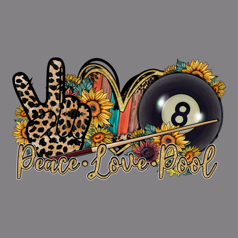Peace Love Pool Heavyweight Hoodie by RacoonDesign | Teevron