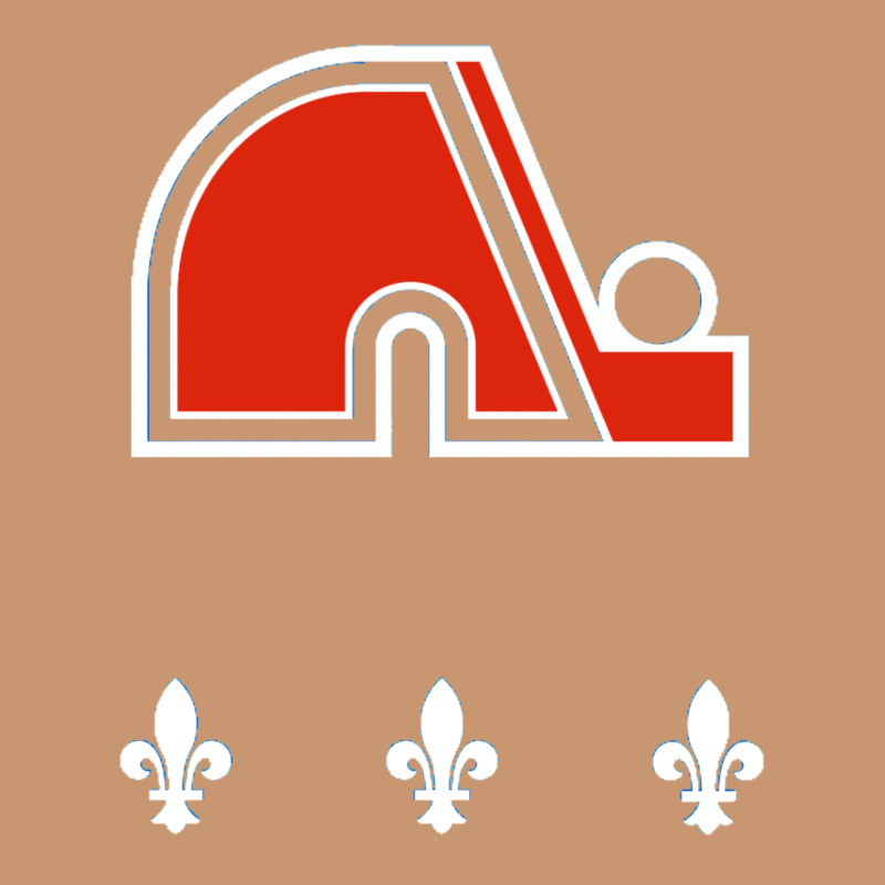 Vintage Quebec Hockey   Retro Nordiques Heavyweight Hoodie by lanVoArt | Teevron