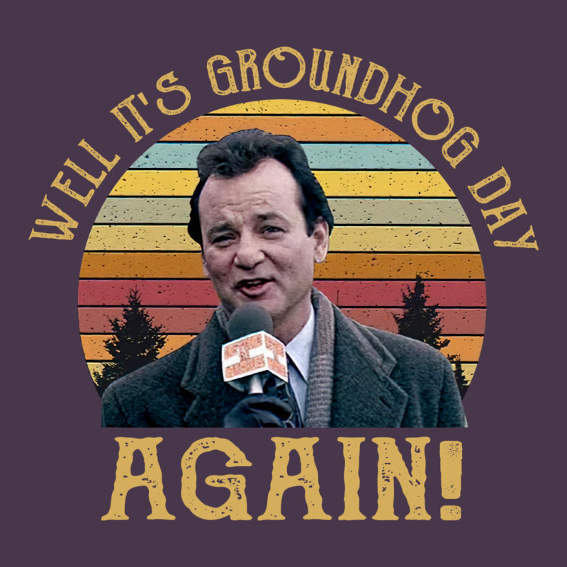 Vintage Well It's Groundhog Day Again Unisex Shirt Heavyweight Hoodie by lanVoArt | Teevron