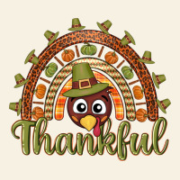Turkey Rainbow Thankful Thanksgiving Vintage Tee | Teevron