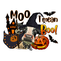 Moo I Mean Boo Holstein Cow | Teevron