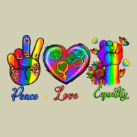 Peace Love Equality Heavy Core Tee | Teevron