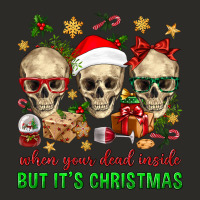 When Your Dead Inside But It's Christmas Heavy Core Tee | Teevron