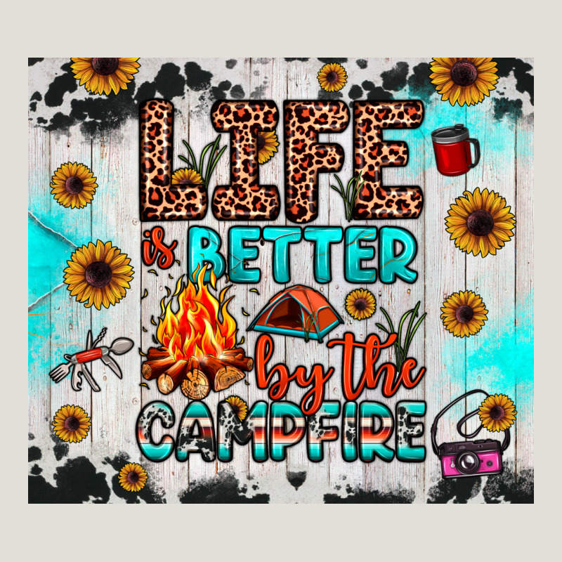 Life Is Better By The Campfire Heavy Core Tee by JahusDesignShop | Teevron