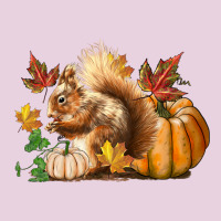 Fall Squirrel Ladies Tee | Teevron