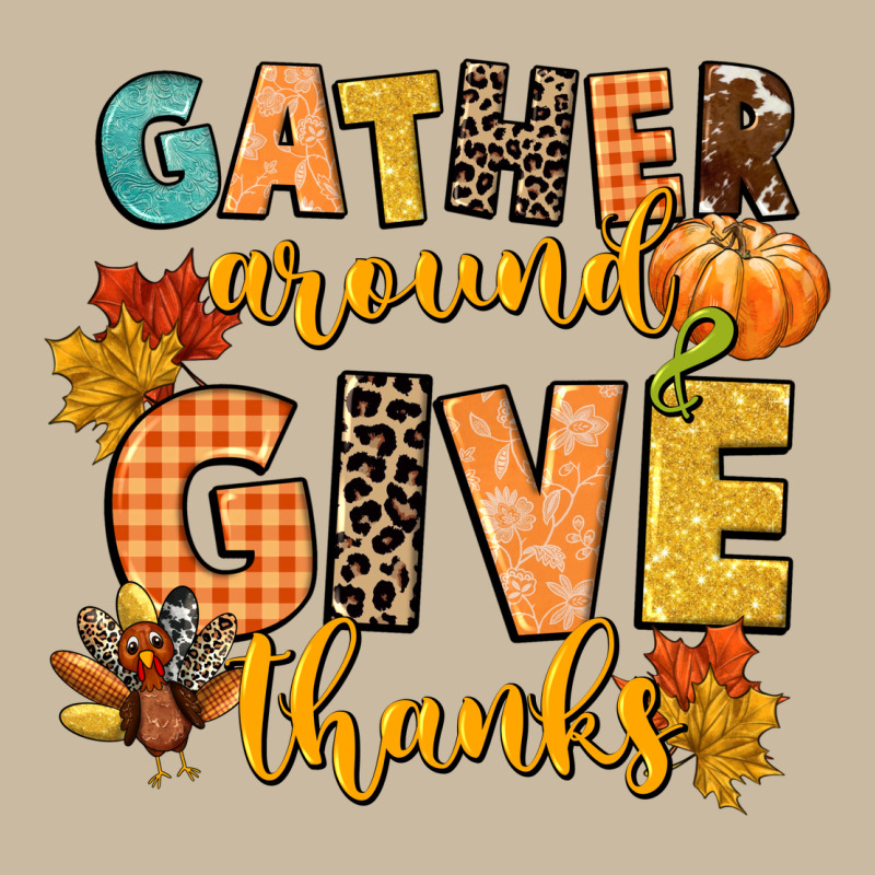 Gather Around And Give Thanks Long Sleeve Tee by CowGirlArtShop | Teevron