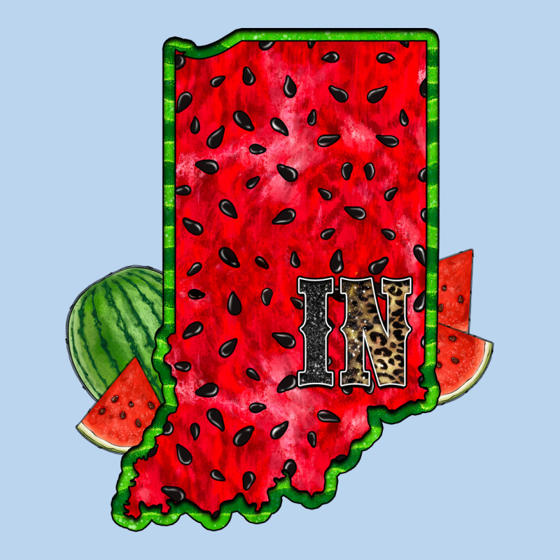 Indiana Watermelon Classic Tee by RacoonDesign | Teevron