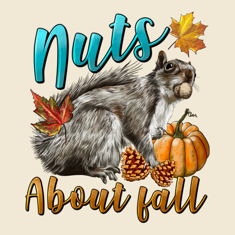 Nuts About Fall Squirrel Ladies Tee by LillyAllenDesigns | Teevron