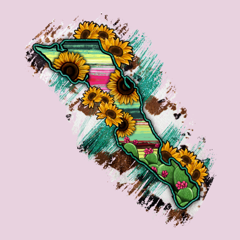 Baja California Sur State Of Mexico Map Ladies Tee by RanaPortraitStore | Teevron