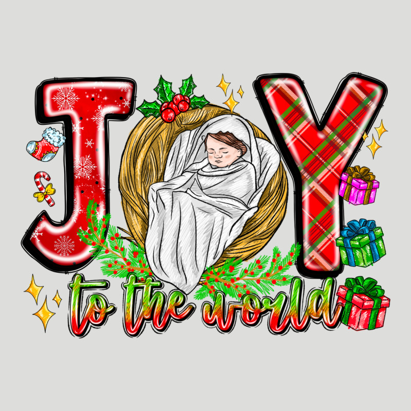 Joy To The World Zipper Hoodie by CowhideDigitalArt | Teevron