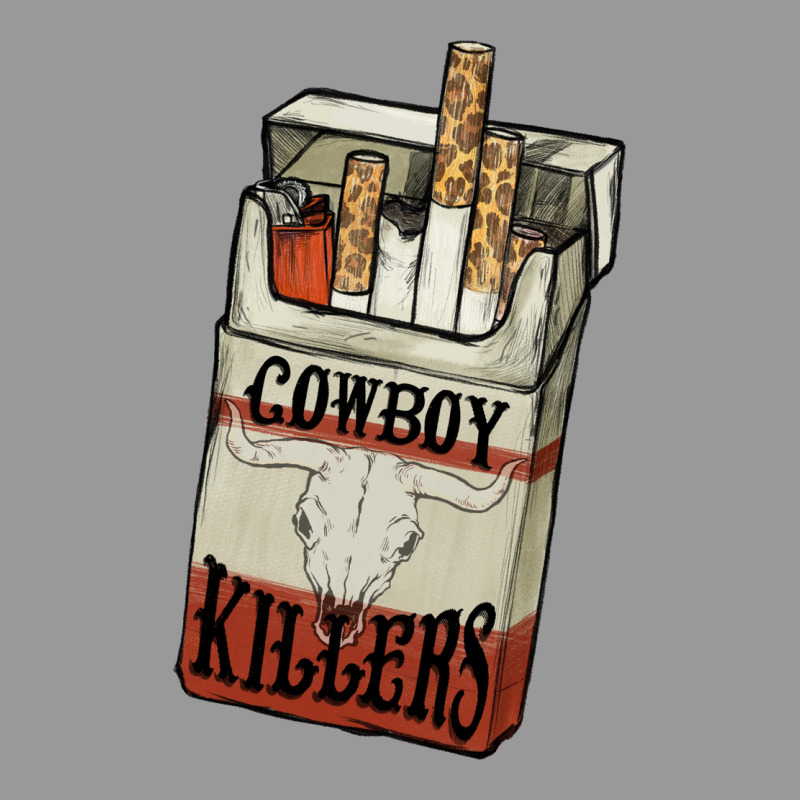 Cowboy Killers Cigarette Package Vintage Hoodie by HowdyJamesFarm | Teevron