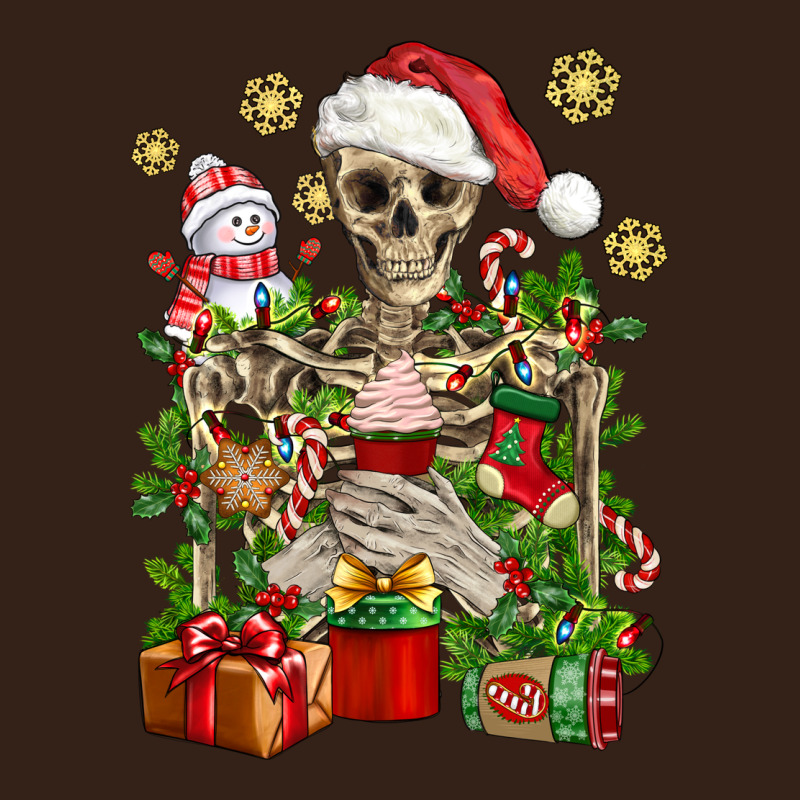 Skeleton Christmas Element Snowman Awda Heavy Core Tee by BundleAndBundleShop | Teevron