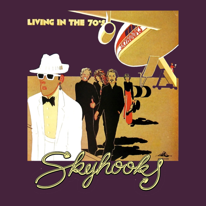 Ausrock 08 Skyhooks Vintage Living In The 70's Classic Tee by lanVoArt | Teevron