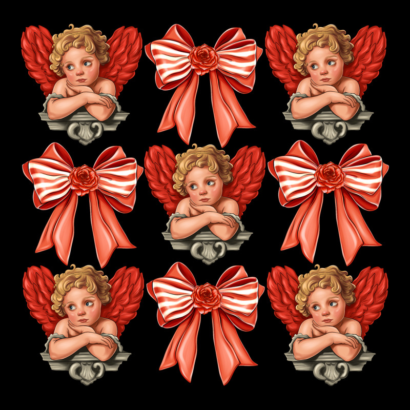 Valentines Eros And Bow Premium Sweatshirt by CowhideDigitalArt | Teevron