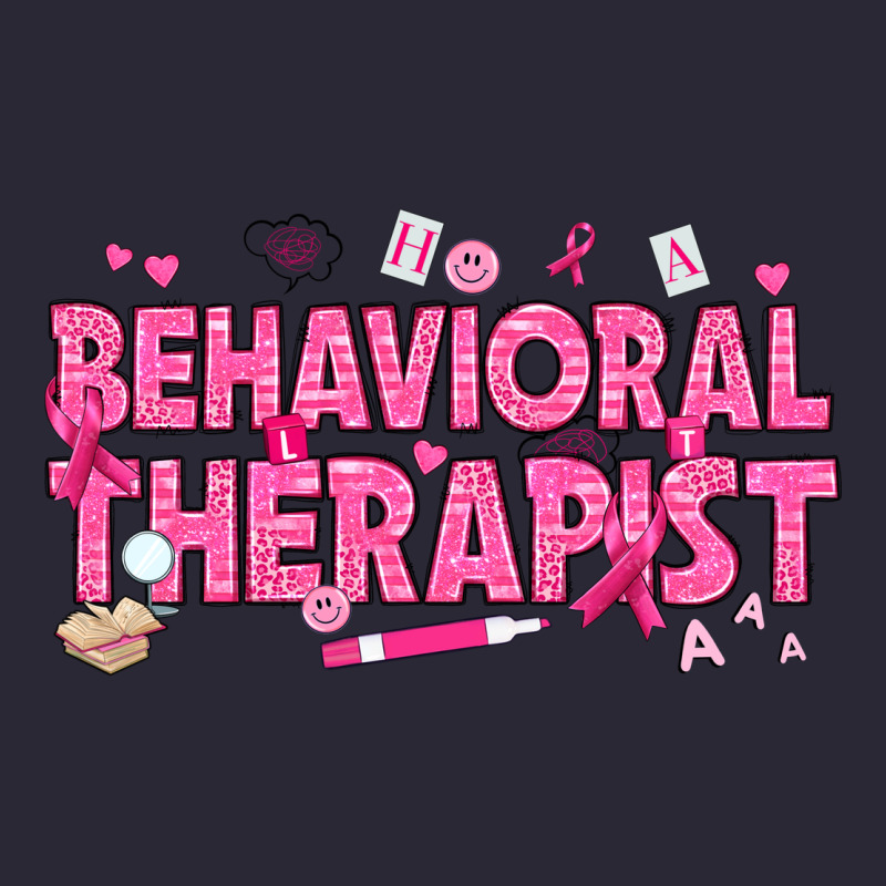 Breast Cancer Behavioral Therapist Vintage Tee by texasbilliewilder | Teevron