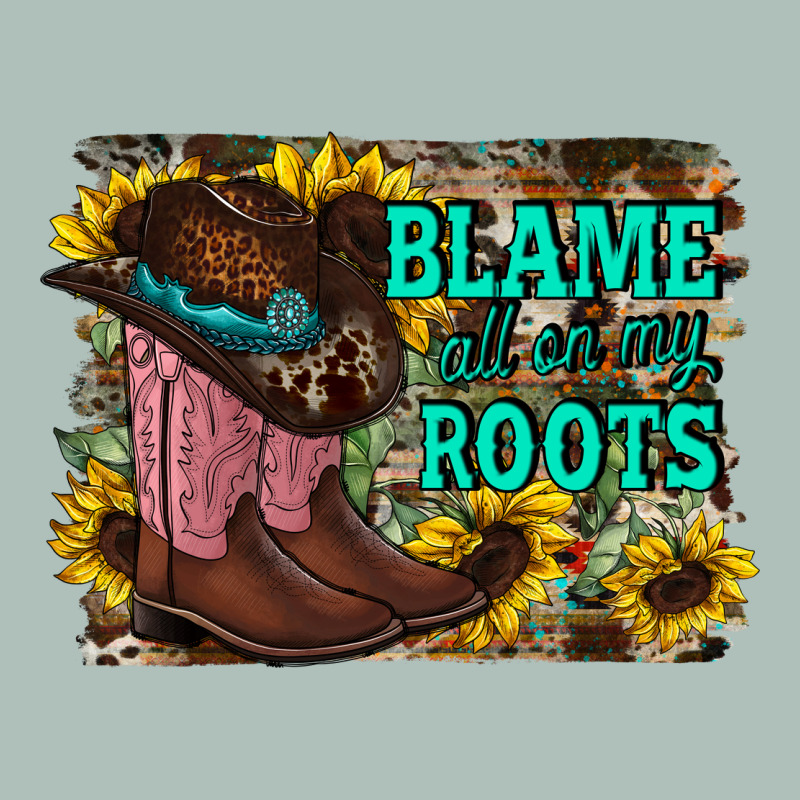 Blame All On My Roots Heavyweight Hoodie by RacoonDesign | Teevron