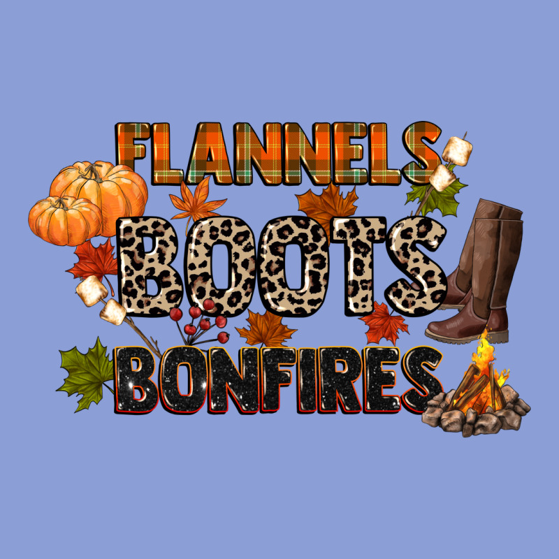 Flannels Boots And Bonfires Long Sleeve Tee by CowGirlArtShop | Teevron