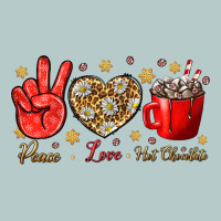 Peace Love Hot Chocolate Heavy Core Tee | Teevron