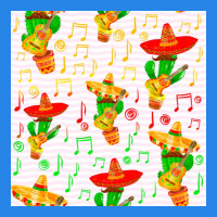 Mexico Seamless Pattern Premium Hoodie | Teevron