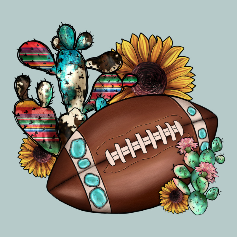 Football Cactus Sunflower Heavy Core Tee by JahusDesignShop | Teevron