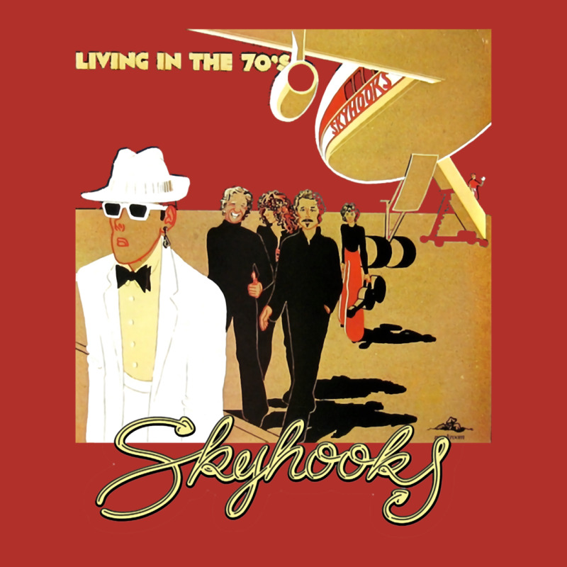 Ausrock 08 Skyhooks Vintage Living In The 70's Premium Hoodie by lanVoArt | Teevron