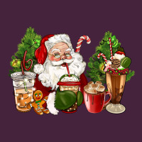 Santa Coffee Cups Christmas Long Sleeve Tee | Teevron