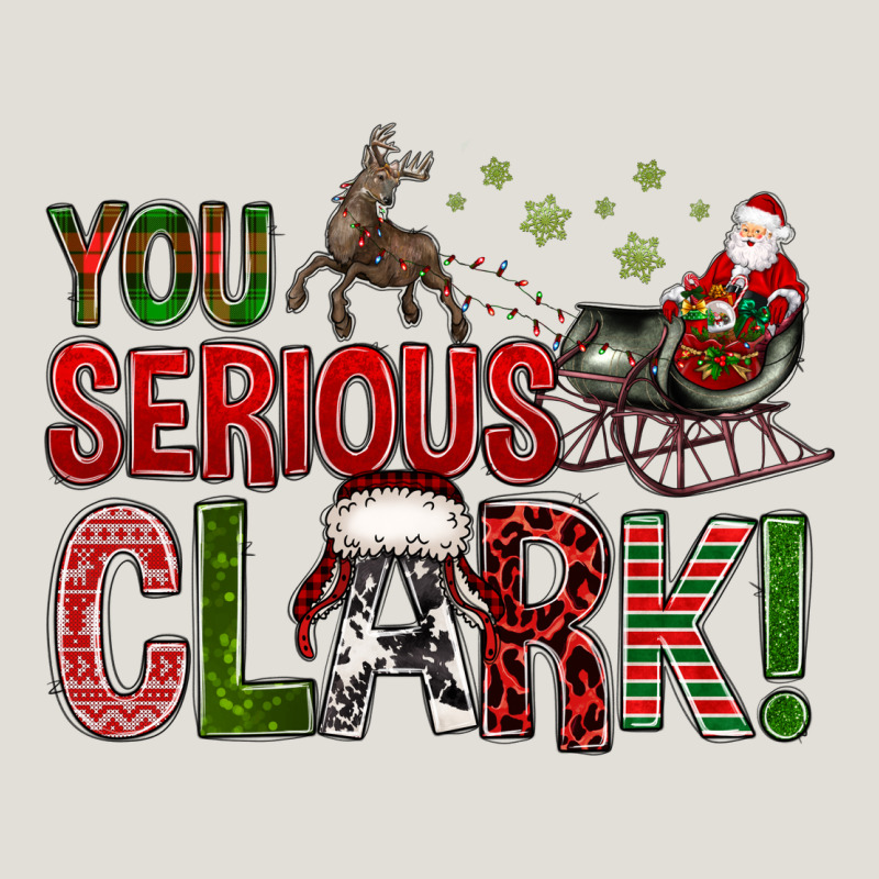 You Serious Clark With Santa Sleigh Heavy Core Tee by BundleAndBundleShop | Teevron