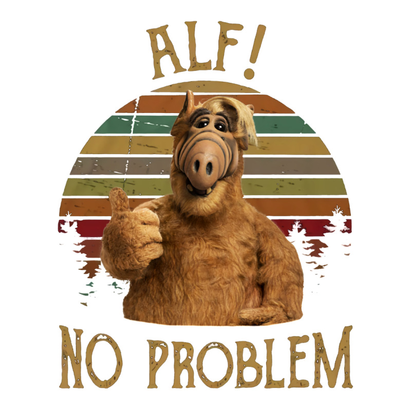 Alf Alien No Problem Vintage Urban Heavy Tee by lanVoArt | Teevron
