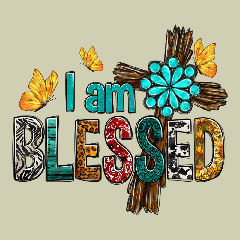 I Am Blessed Cross Heavy Core Tee by BundleAndBundleShop | Teevron