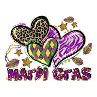 Mardi Gras heart | Teevron